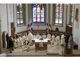 Dankgottesdienst der Kommunionkinder (Foto: Karl-Franz Thiede)